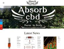 Tablet Screenshot of absorb.biz